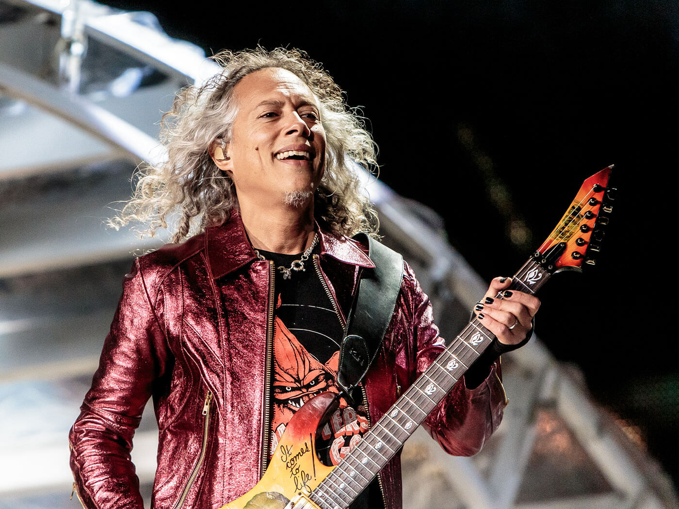 Kirk Hammett says his horror instrumentals are “the best fucking things