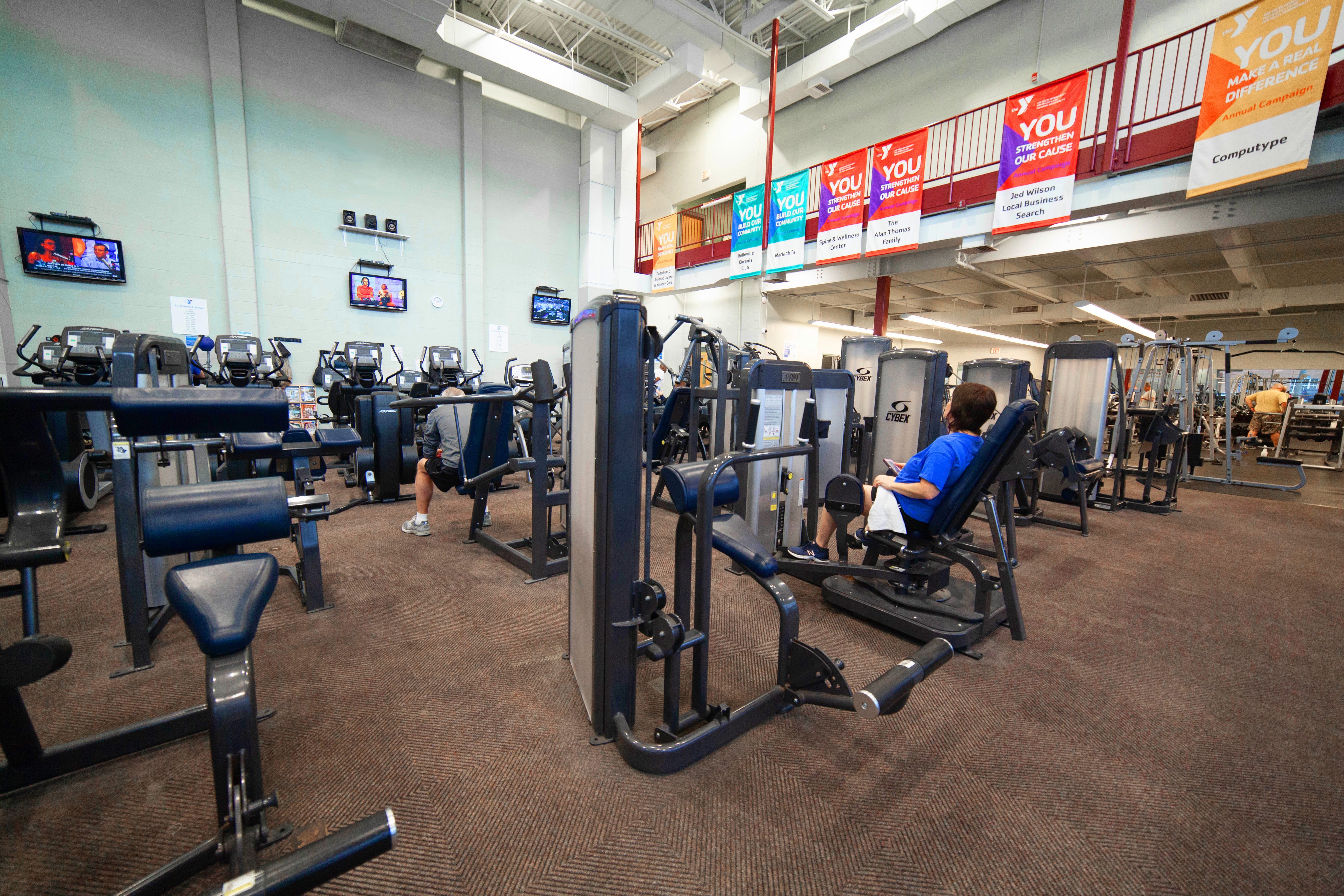 Downtown Belleville YMCA Kern Center Gym Gateway Region YMCA