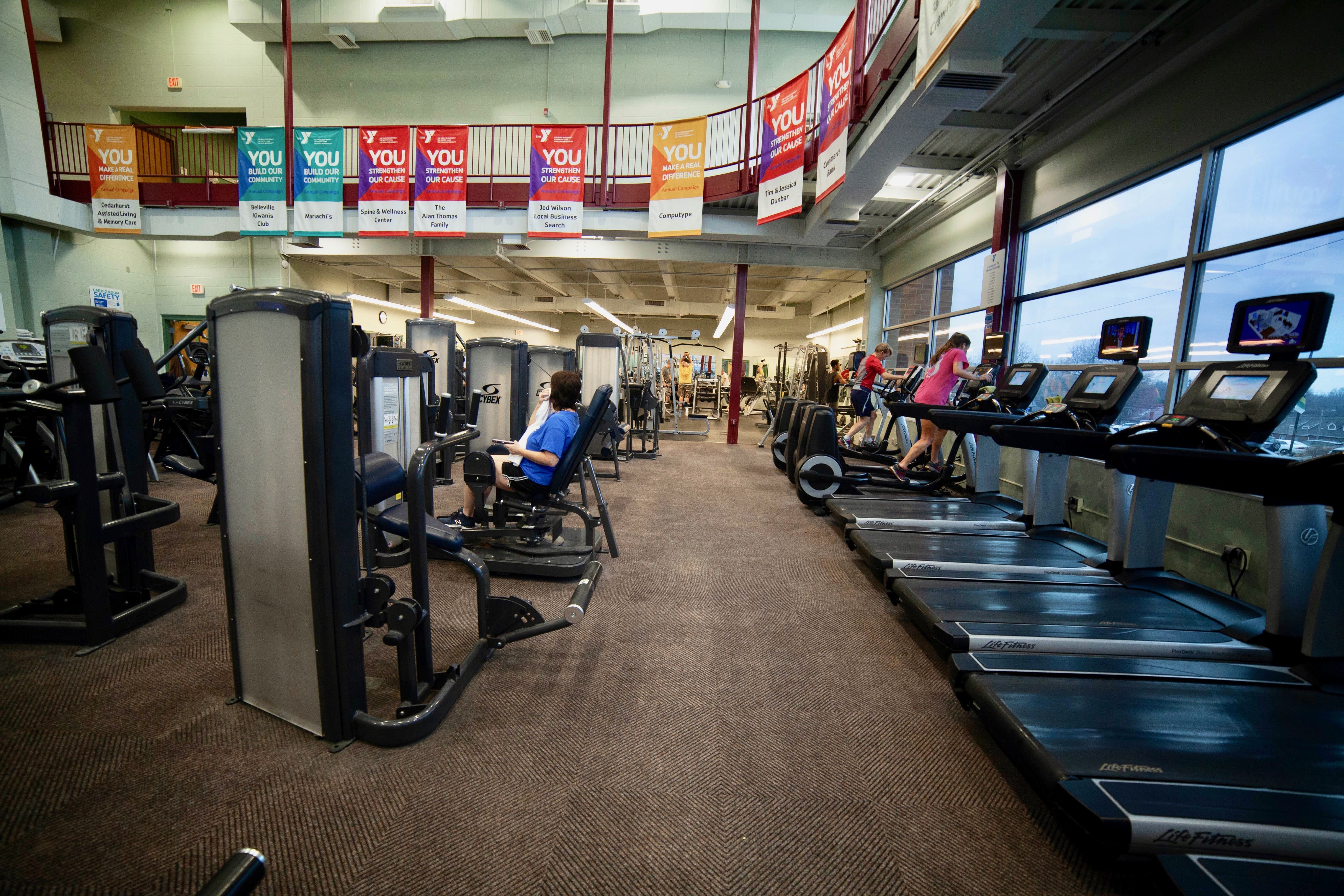 Downtown Belleville YMCA Kern Center Gym Gateway Region YMCA
