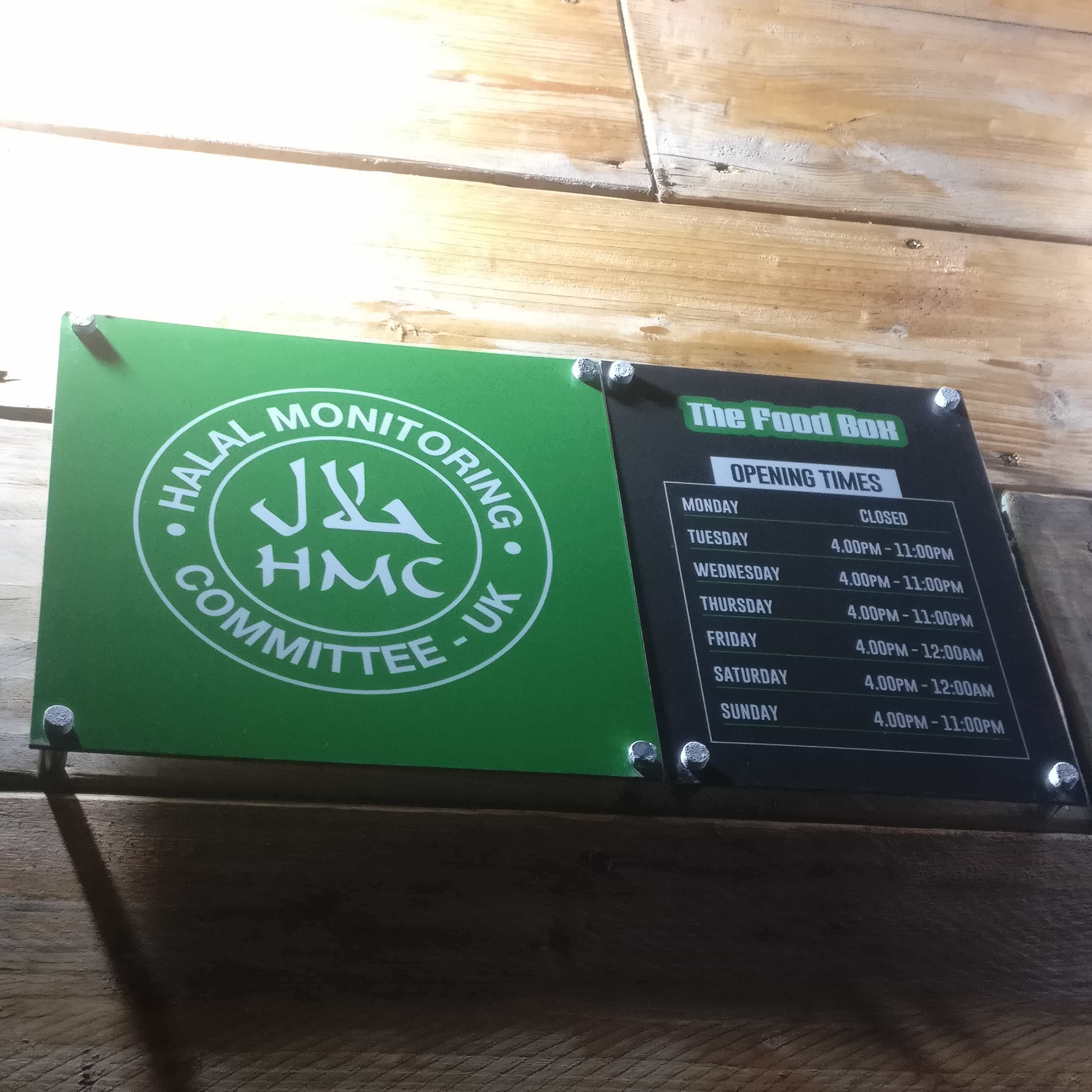 The Food Box Manchester Manchester Review HMC Certified Halal