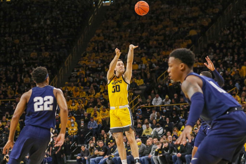 Connor McCaffery's credits sudden emergence as 3point shooter to