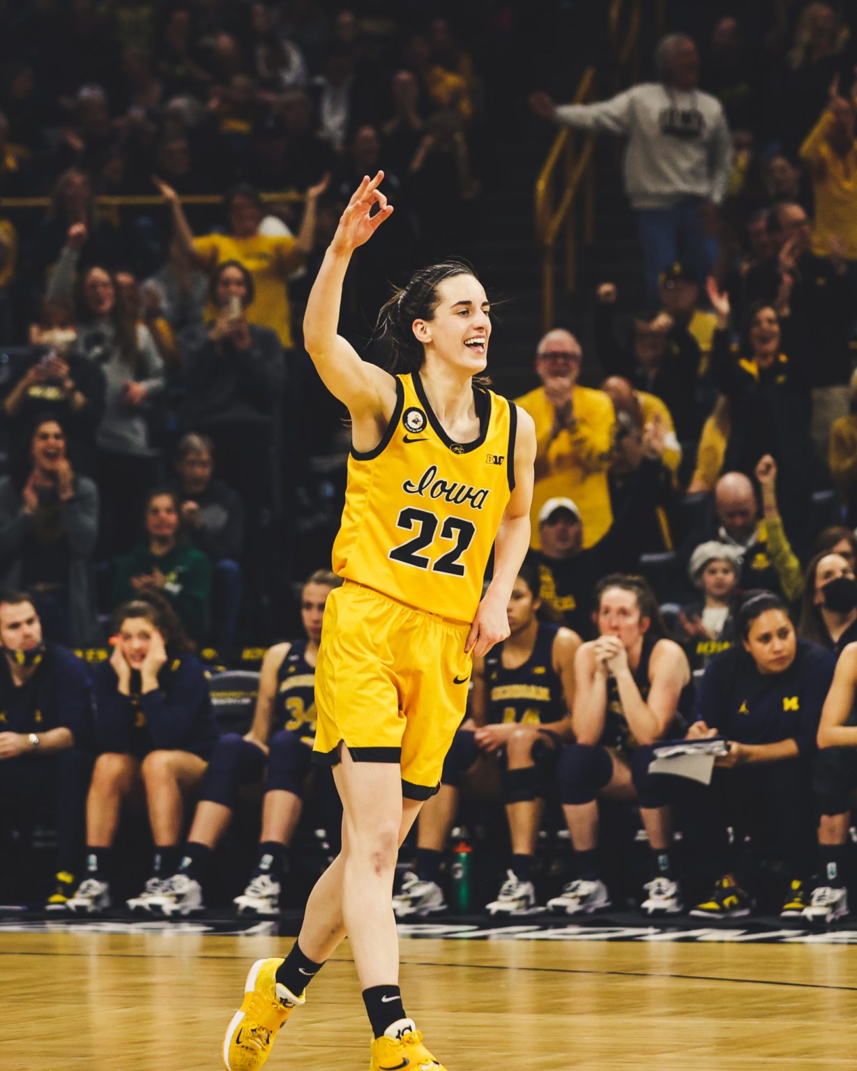 Caitlin Clark named Big Ten Player of the Year by coaches and media