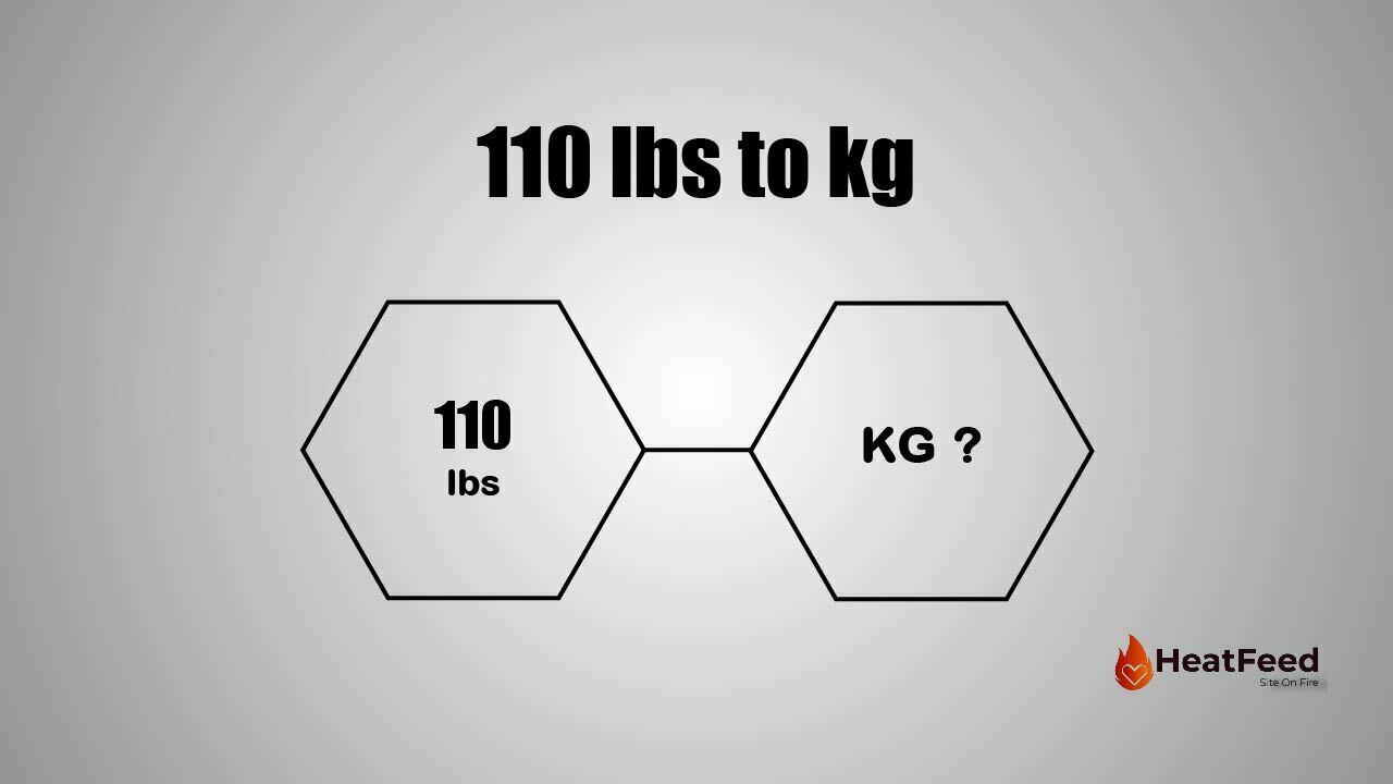 Convert 110 lbs to kg Heatfeed