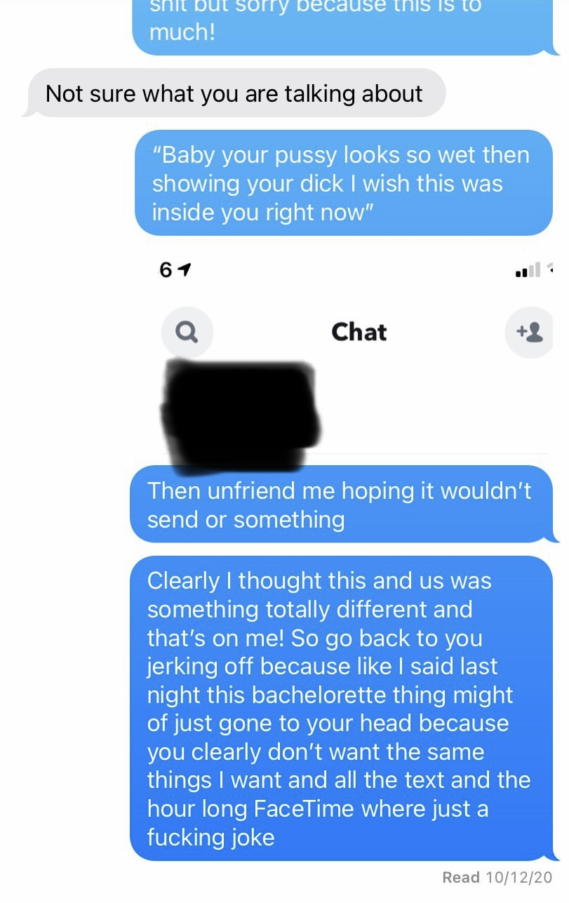 EXPOSED Woman Leaks Text Messages of ‘Bachelorette’ Villain