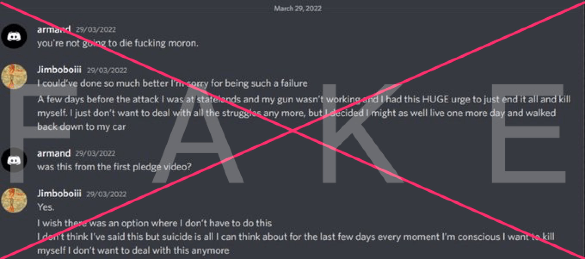 Chat messages that set off conspiracies about Buffalo and Uvalde