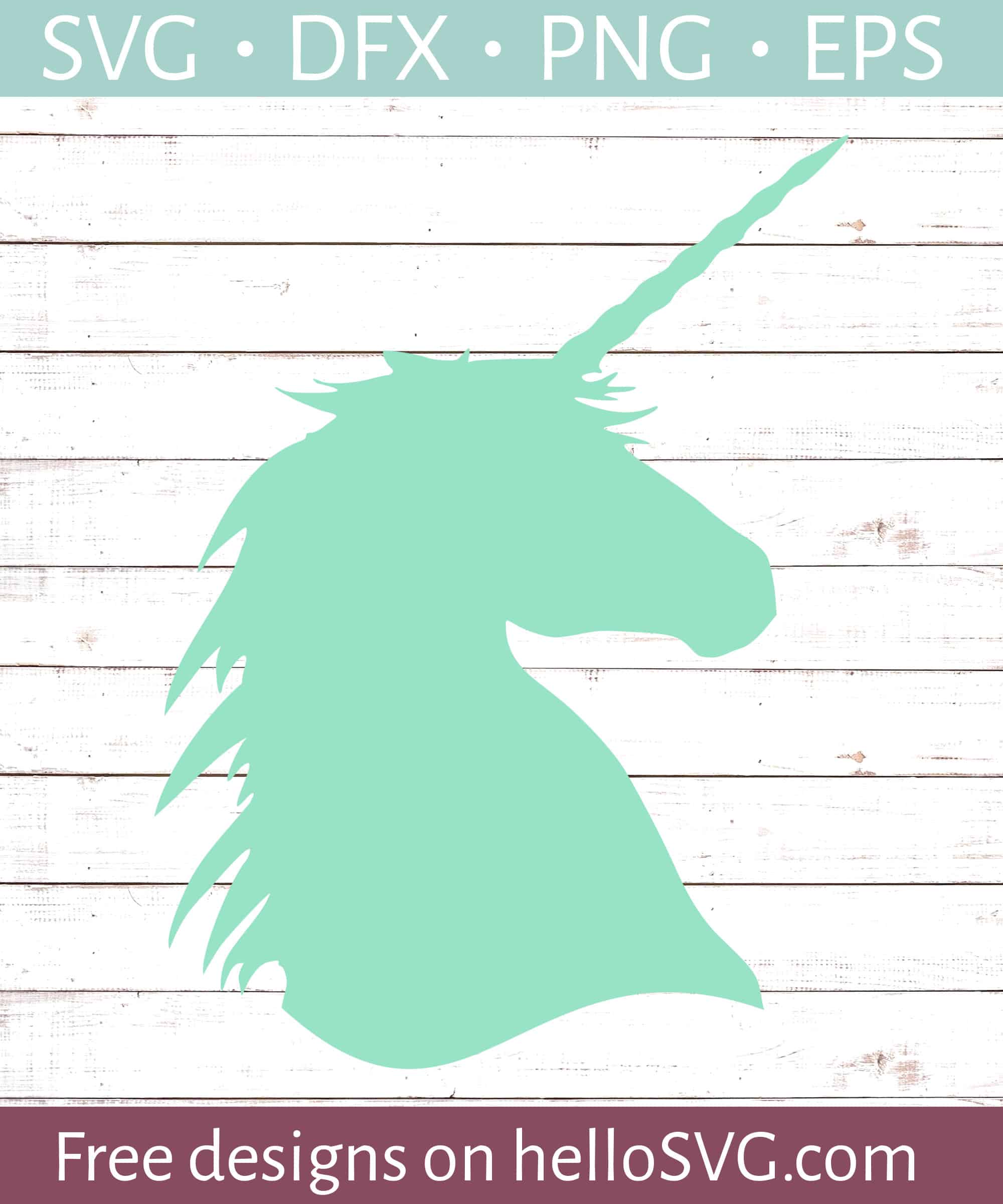 Download Unicorn Head Svg File Free SVG, PNG, EPS, DXF File