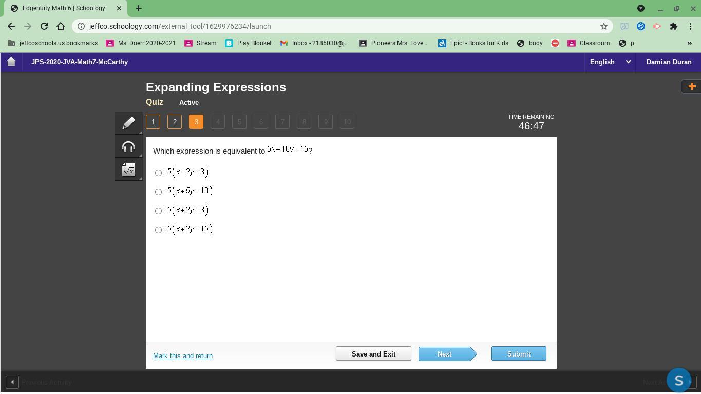 Which Expression Is Equivalent to Mc016 1 Jpg