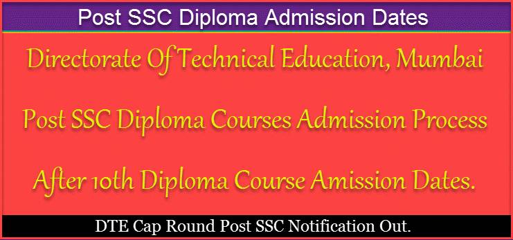 First Year Post SSC Diploma Technical Courses in Engineering And Technology Admissions 2021-2022 Dates And Registration Process. 1 Post SSC Diploma Admission Registration Process And Dates