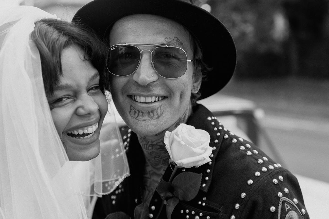 Yelawolf Marries Longtime Girlfriend Fefe Dobson HipHopNMore