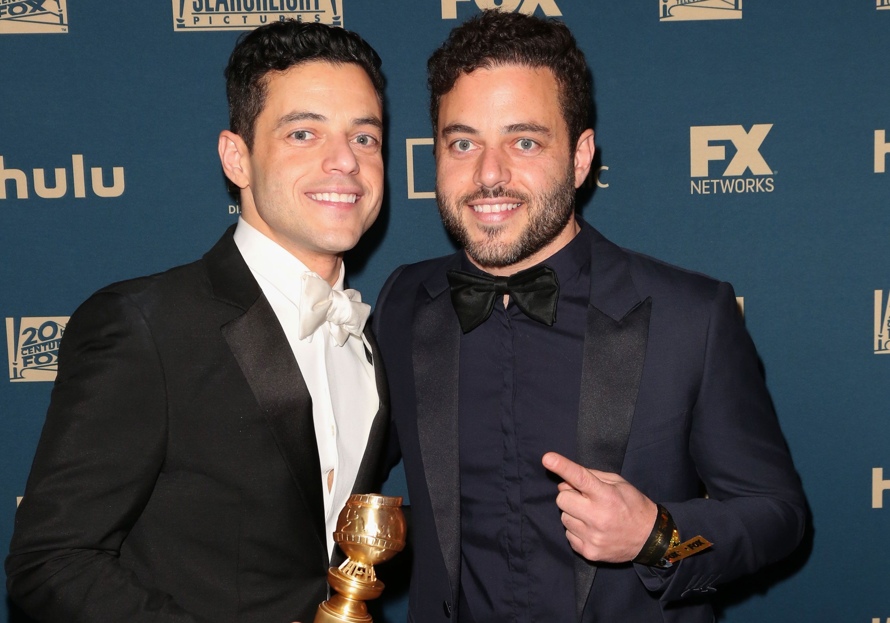 Bohemian Rhapsody's Rami Malek has a twin brother and people are only
