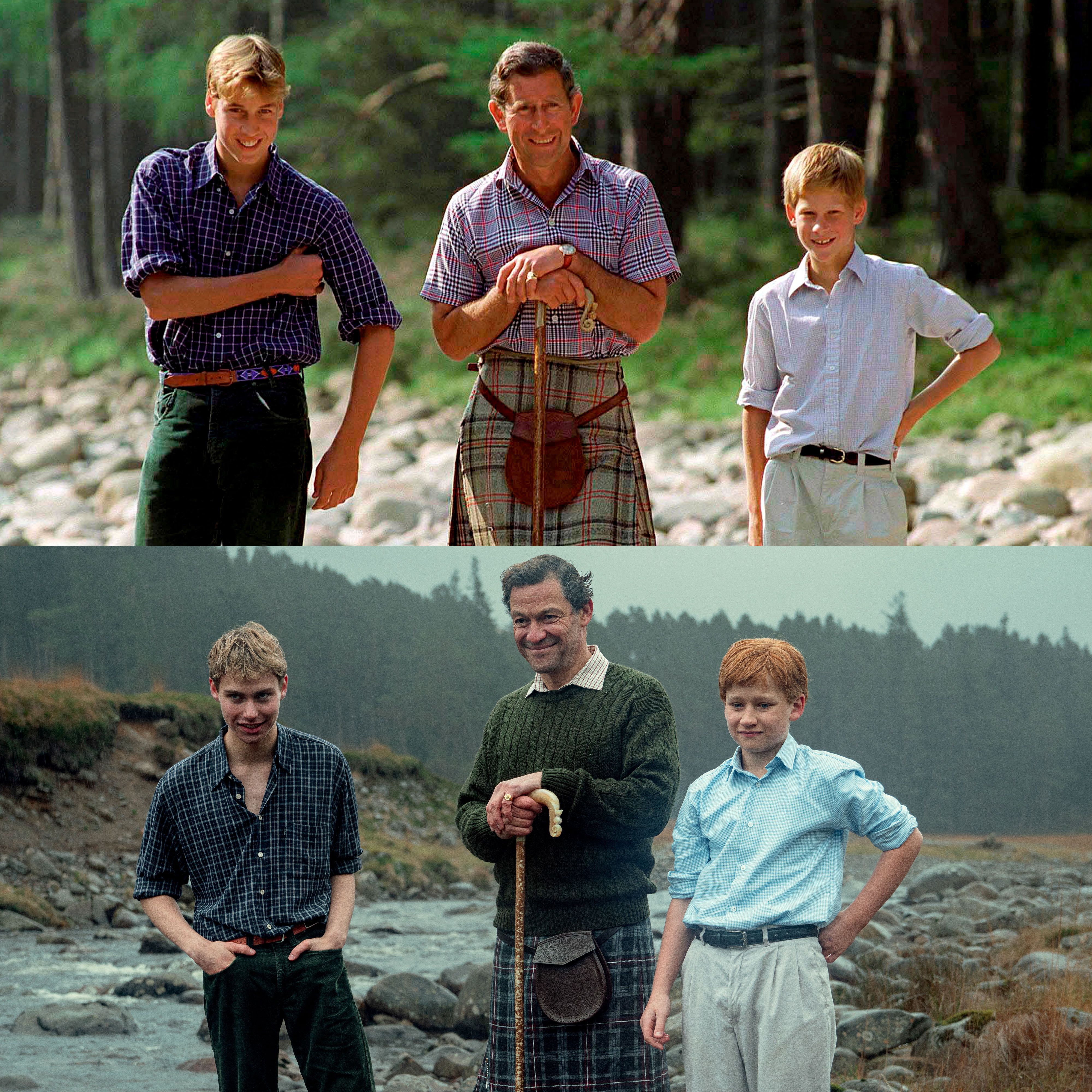 The Crown 27 Real Photos of Prince Charles, William, and Harry at