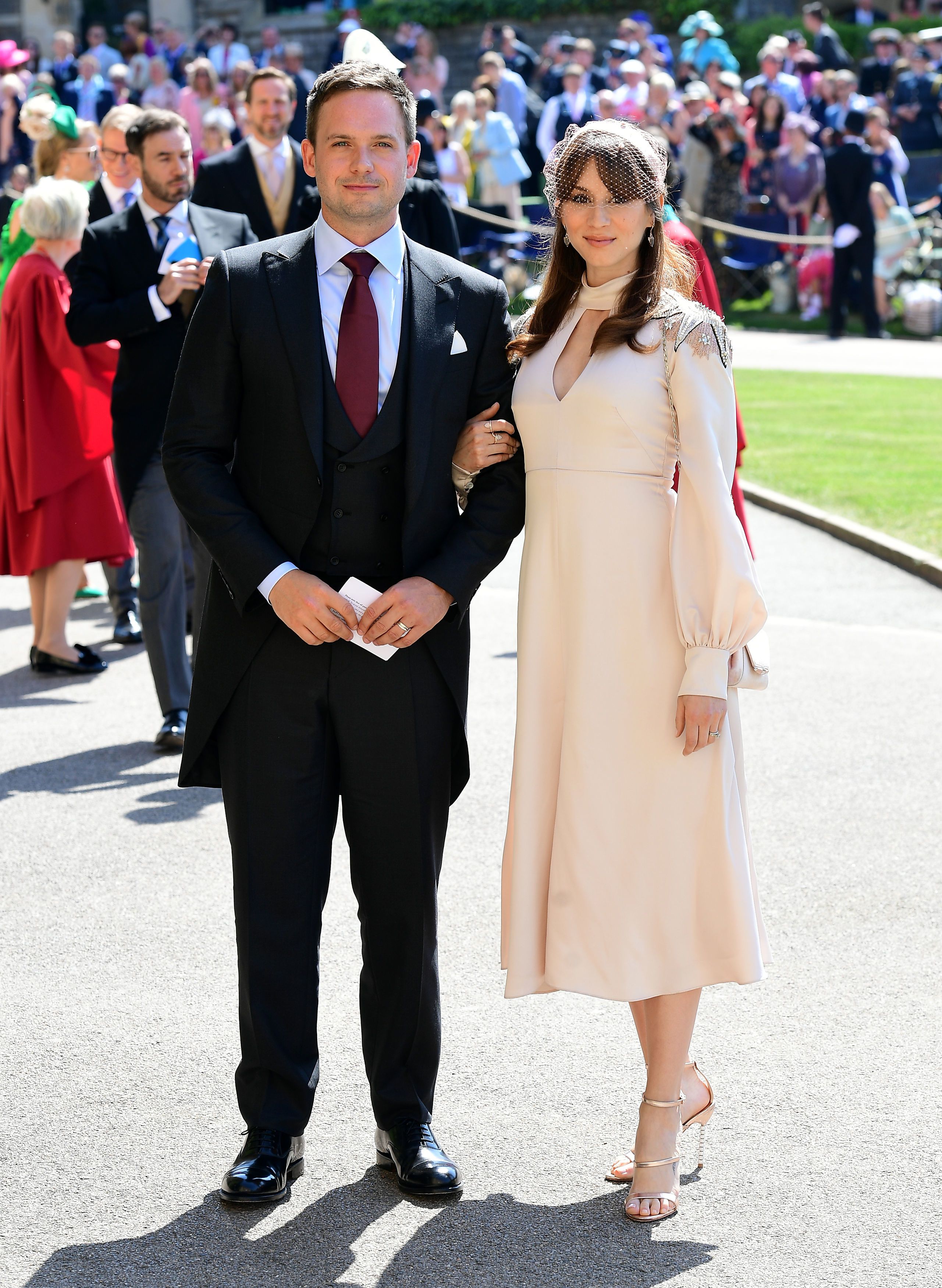 Photos of the Suits Cast at the Royal Wedding Photos of Patrick Adams