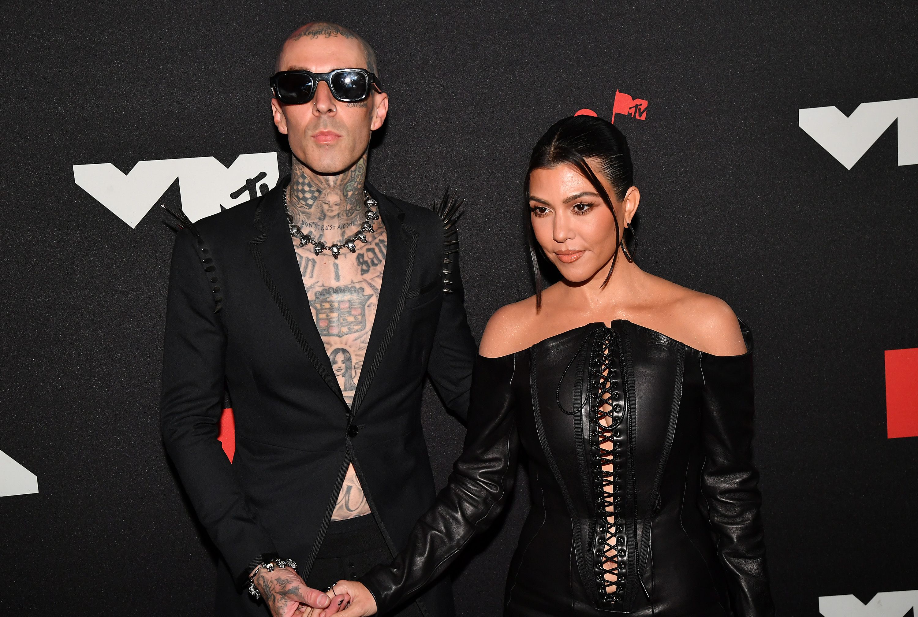 Kourtney Kardashian is pregnant with her first child with Travis Barker!