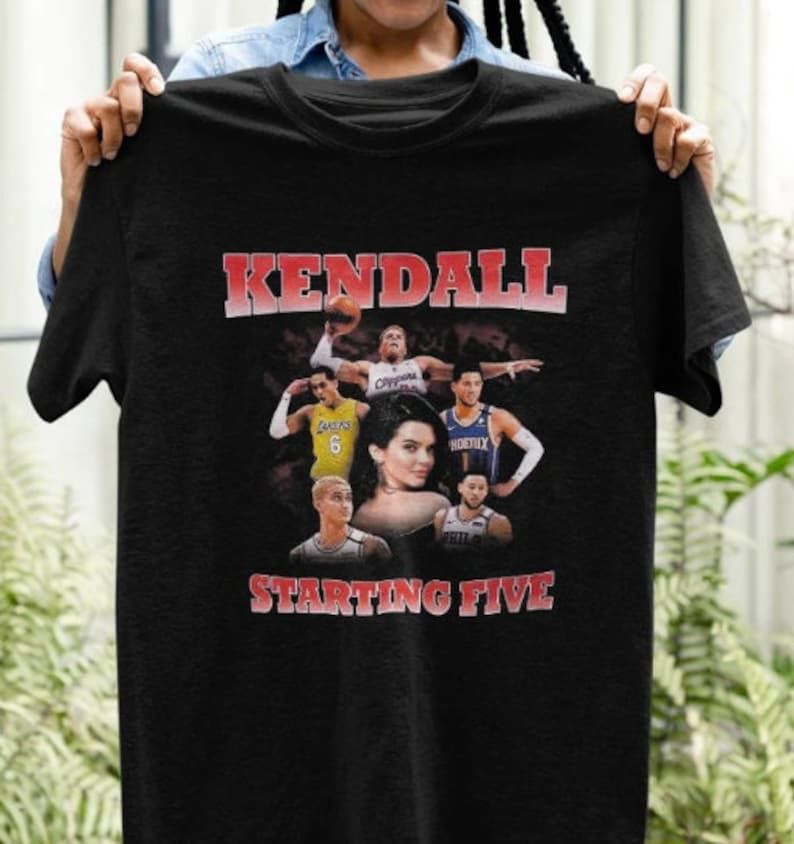 Buy Kim Kardashian's "Kendall Starting Five" Shirt