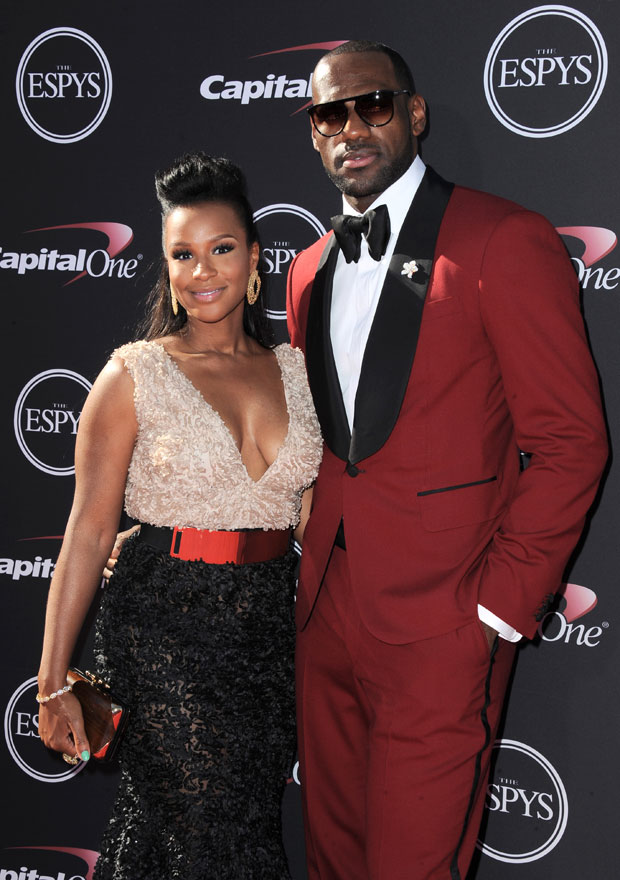 LeBron James’ Wife Savannah Gushes Over NeverReleased Wedding Photo