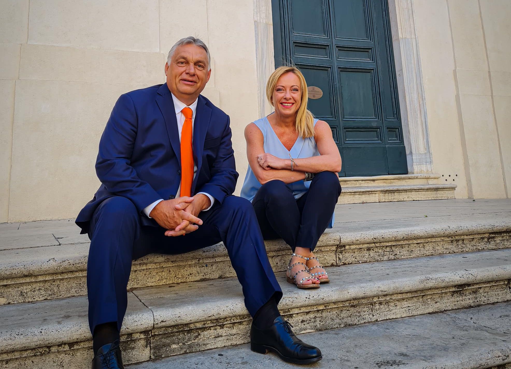 PM Orbán Meets Fratelli d'Italia Leader in Rome Hungary Today