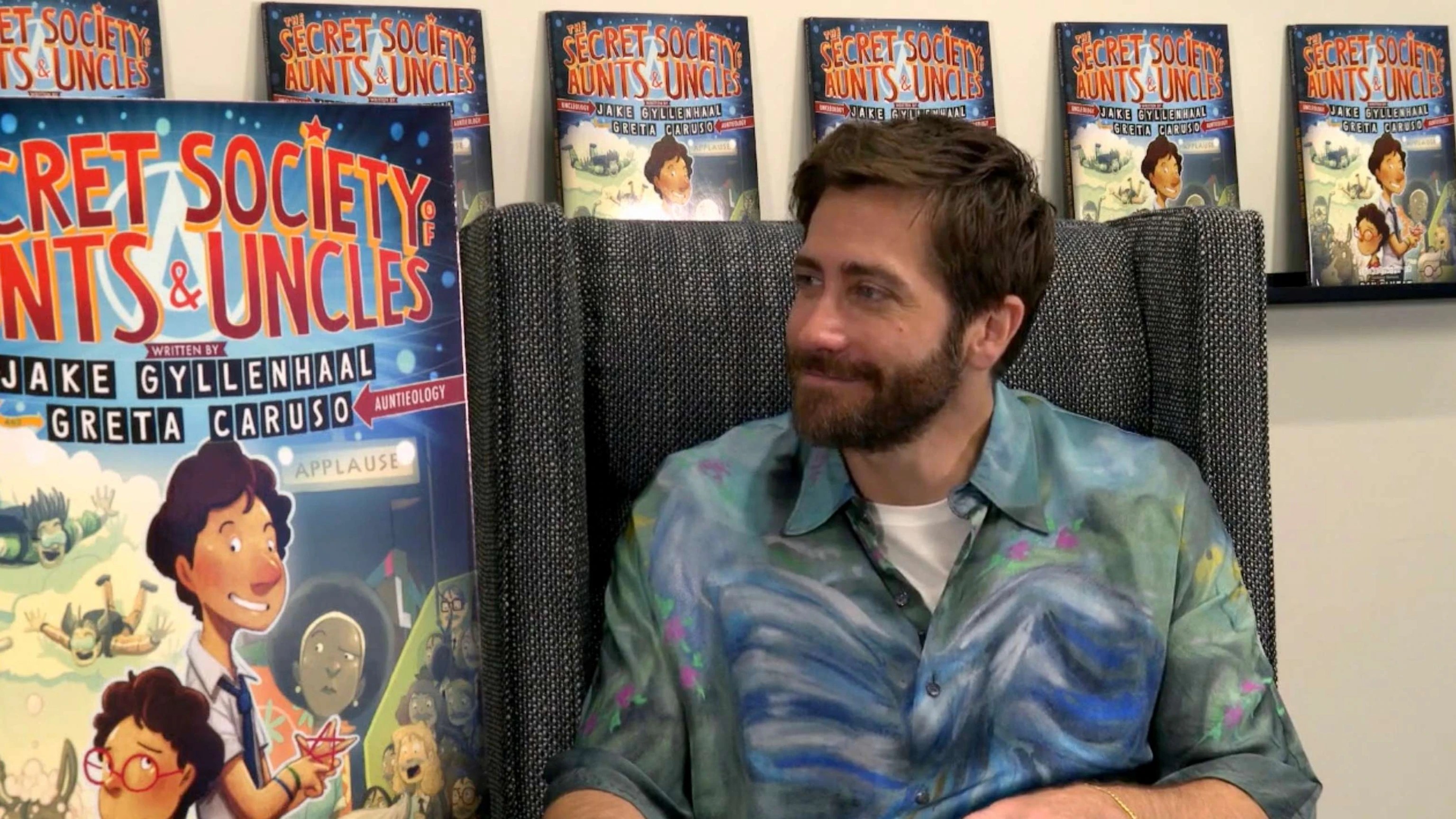 Jake Gyllenhaal says his nieces inspired kids' book about what it means