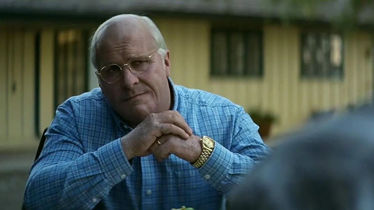 Resultado de imagen de christian bale el vicio del poder