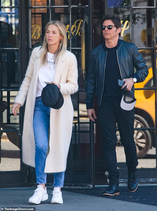 Westworld's James Marsden steps out with girlfriend Edei for an