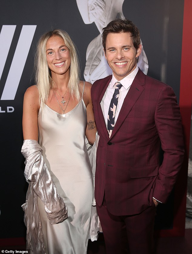 Westworld's James Marsden steps out with girlfriend Edei for an