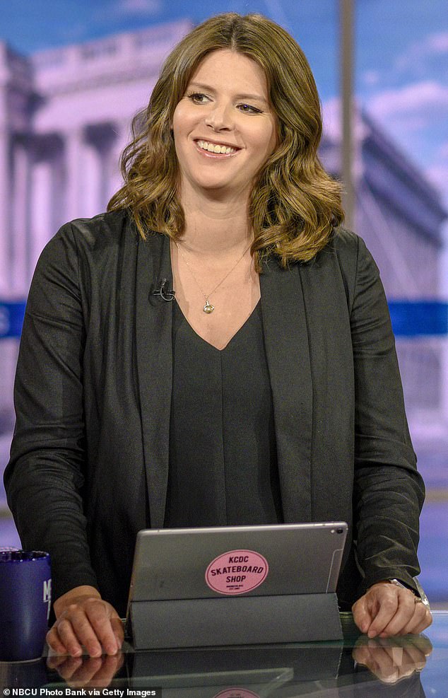 Heavily pregnant NBC correspondent fires back at viewer who questioned