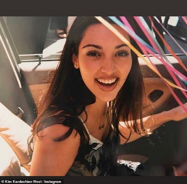 Kim Kardashian shares throwback snaps from her teen years as