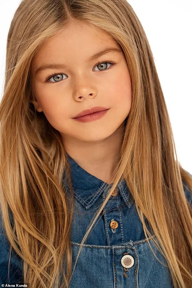 Young model, six, has been described as 'the cutest girl in the world