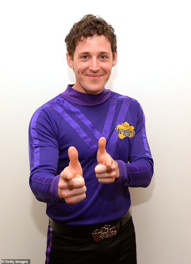 Purple Wiggle Lachlan Gillespie cosies up to his new ballerina girlfriend Dana Stephensen