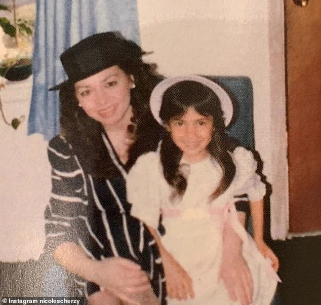 Nicole Scherzinger shares adorable throwback photo alongside mum