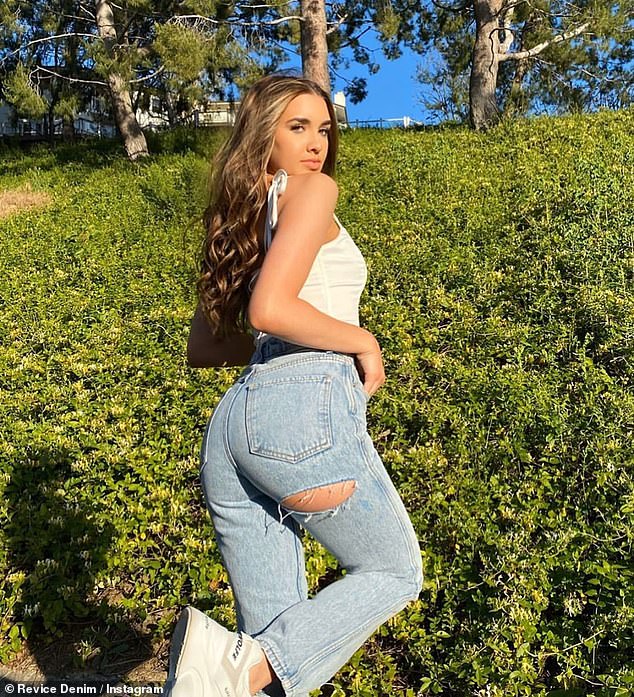 Fashion labels revive provocative jeans with 'butt slits' that expose