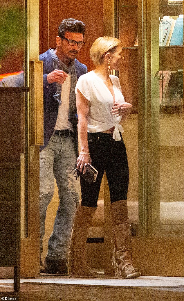 Neighbors star Nicky Whelan confirms romance with American actor Frank Grillo as they kiss in