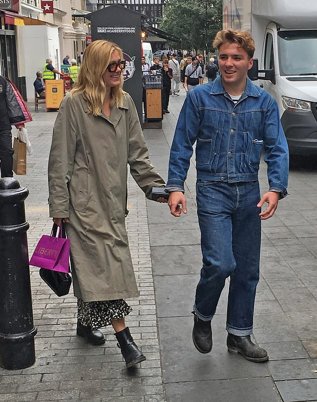 Rocco Ritchie looks enjoys London outing with mystery woman Daily