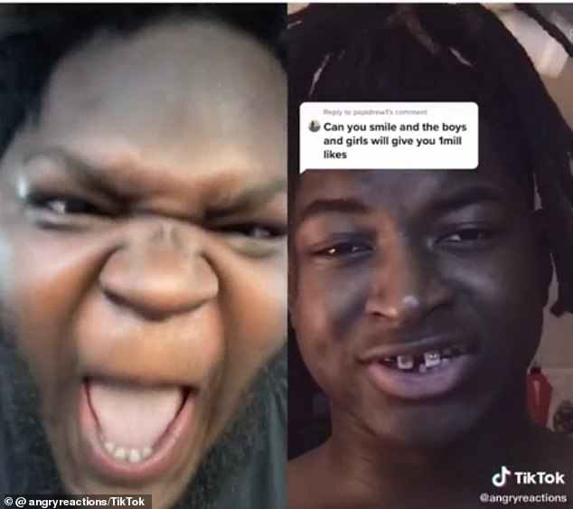 Viral TikTok star famous for 'angry reactions' reveals he is homeless