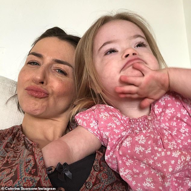 Grey's Anatomy star Caterina Scorsone says her daughter Pippa, 3, with