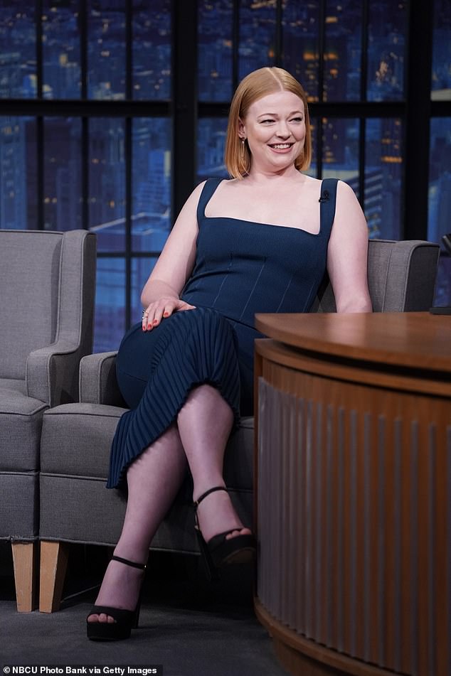 Sarah Snook talks discovering Shiv Halloween costumes and Season 3 of Succession on Seth Meyers