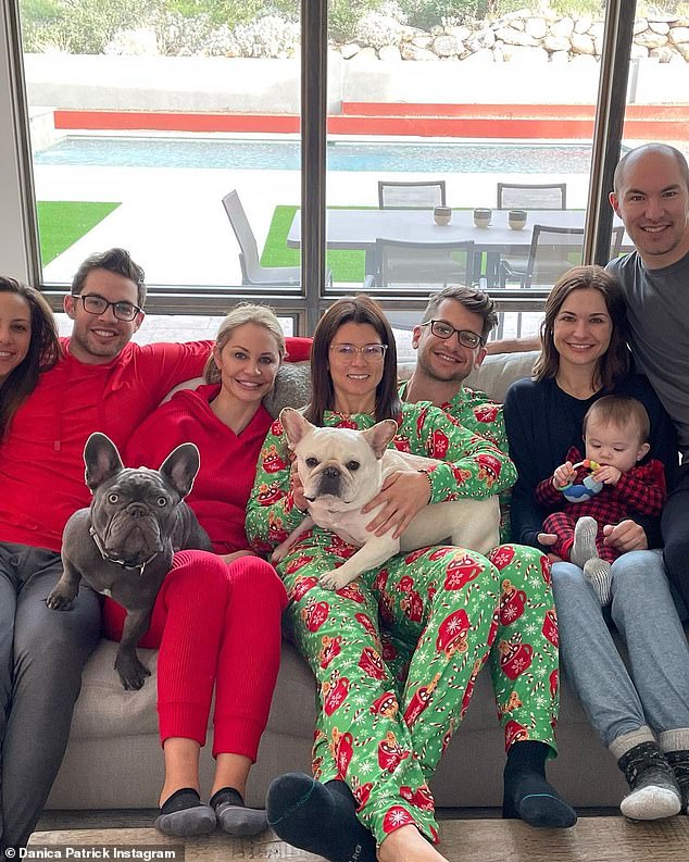 Danica Patrick shares festive holiday photos of her first Christmas