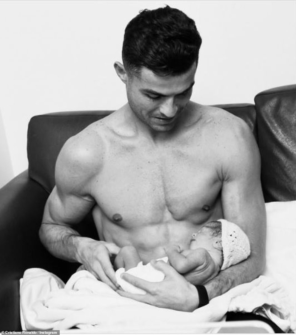 Cristiano Ronaldo posts heartwarming image of newborn daughter Daily