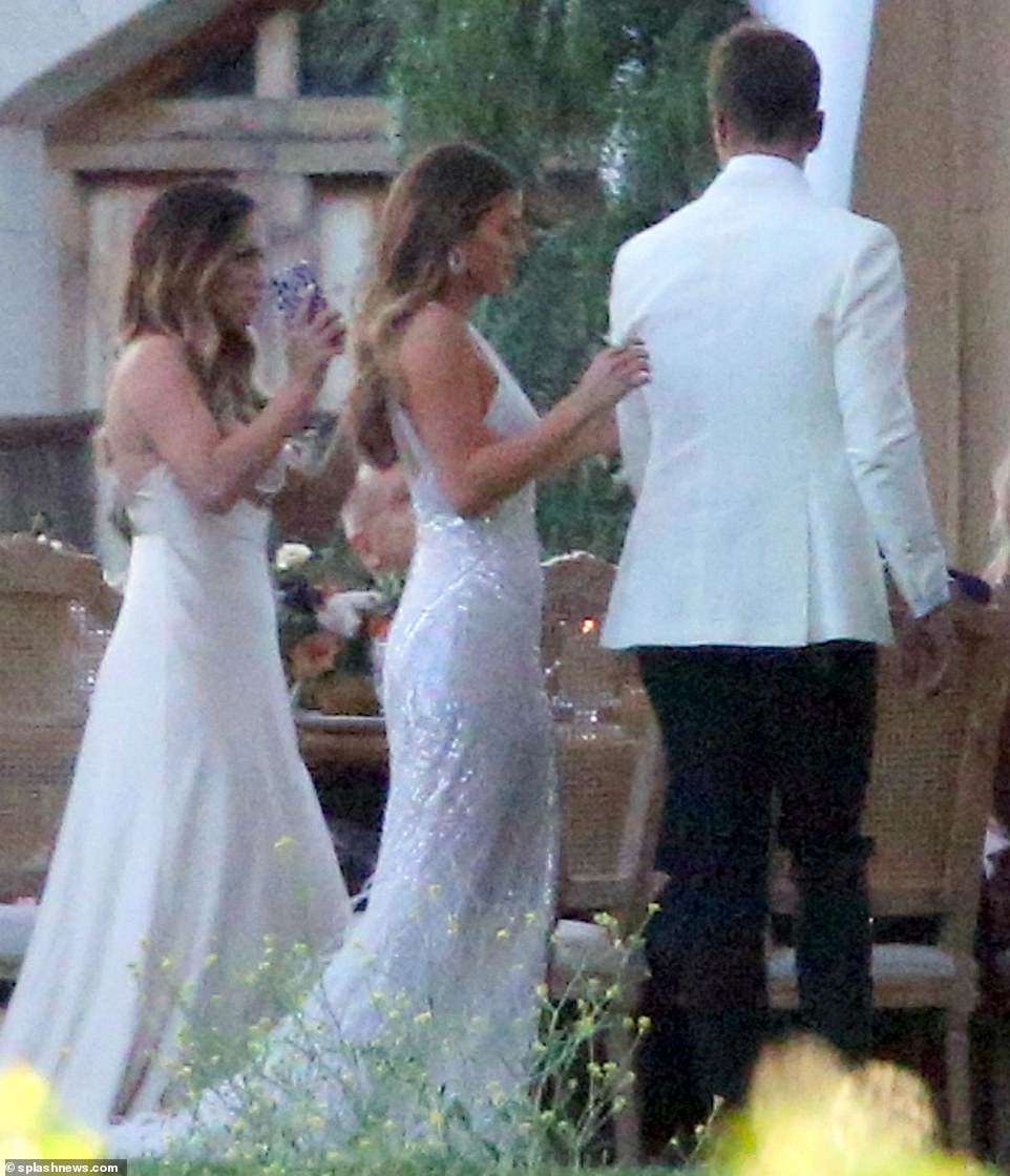 Bachelorette JoJo Fletcher and new husband Jordan Rodgers celebrate