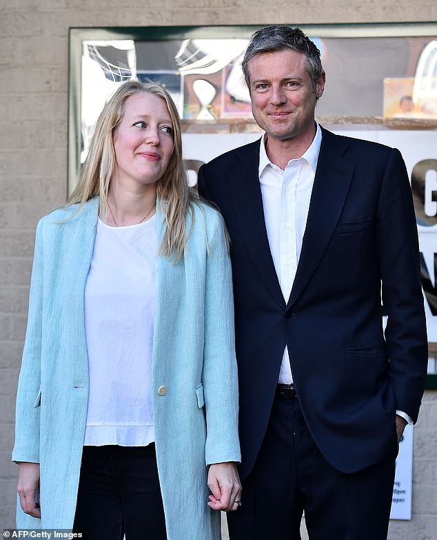 EXCLUSIVE Tory minister Zac Goldsmith, 48, and his banking heiress