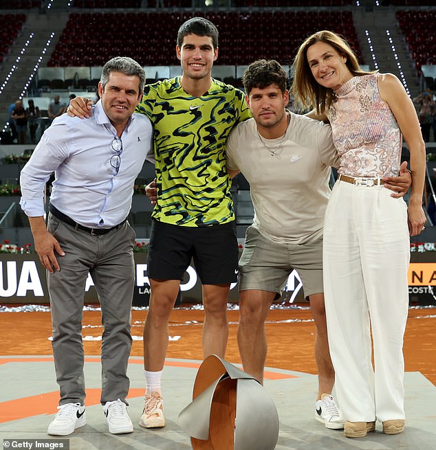 Carlos Alcaraz's VERY supportive dad was a promising tennis playe