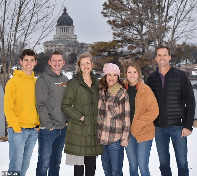 EXCLUSIVE Married South Dakota governor Kristi Noem and Trump advisor