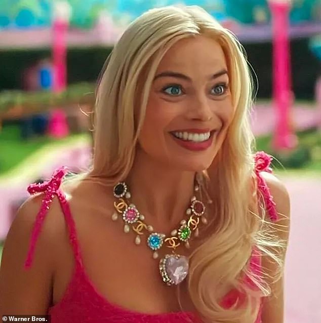 Kim Kardashian rocks famous vintage Chanel necklace Margot Robbie wore