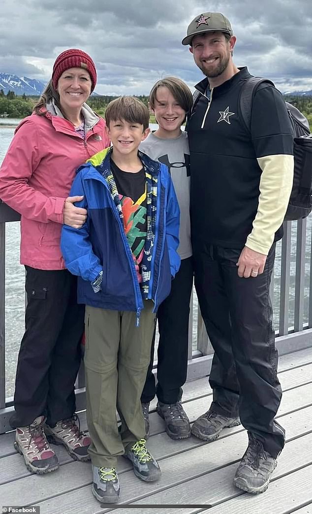 School superintendent's youngest son, 9, is sucked into storm drain and