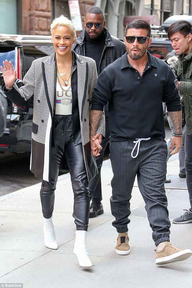 Paula Patton steps out for first time with new boyfriend... as it