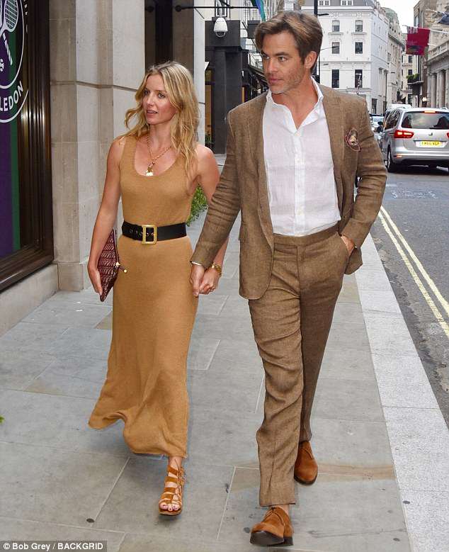 Chris Pine and Annabelle Wallis confirm romance rumours in London