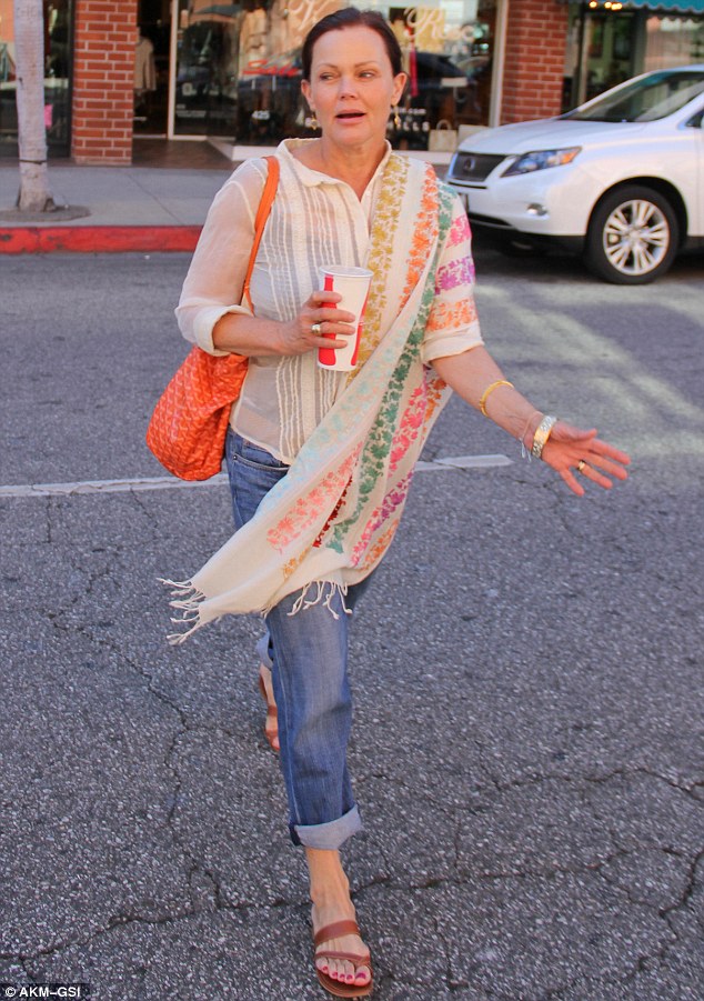 Belinda Carlisle looks zen in LA... as she starts training to a