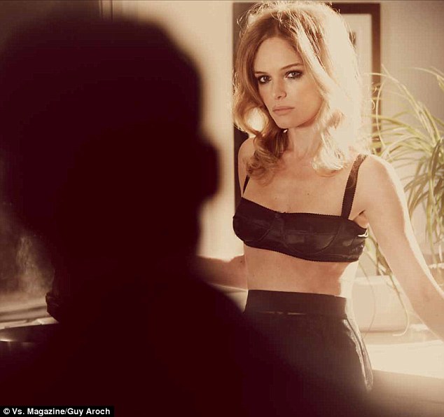 Kate Bosworth ditches her skinny jeans and transforms into a Sixties
