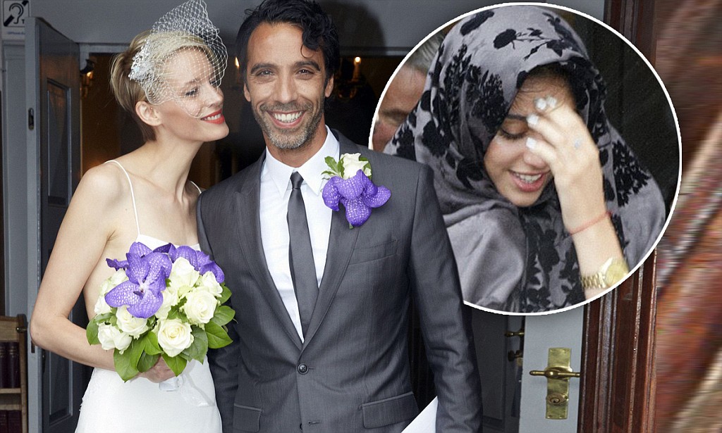 Madonna's ex Carlos Leon marries designer Betina Holte...and daughter