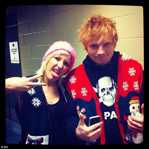 Ed Sheeran confirms he WAS dating Ellie Goulding when cosy pictures of