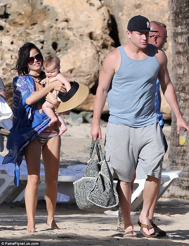 Channing Tatum explains fatherhood has made him 'fat and happy'... and